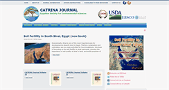 Desktop Screenshot of catrinajournal.com